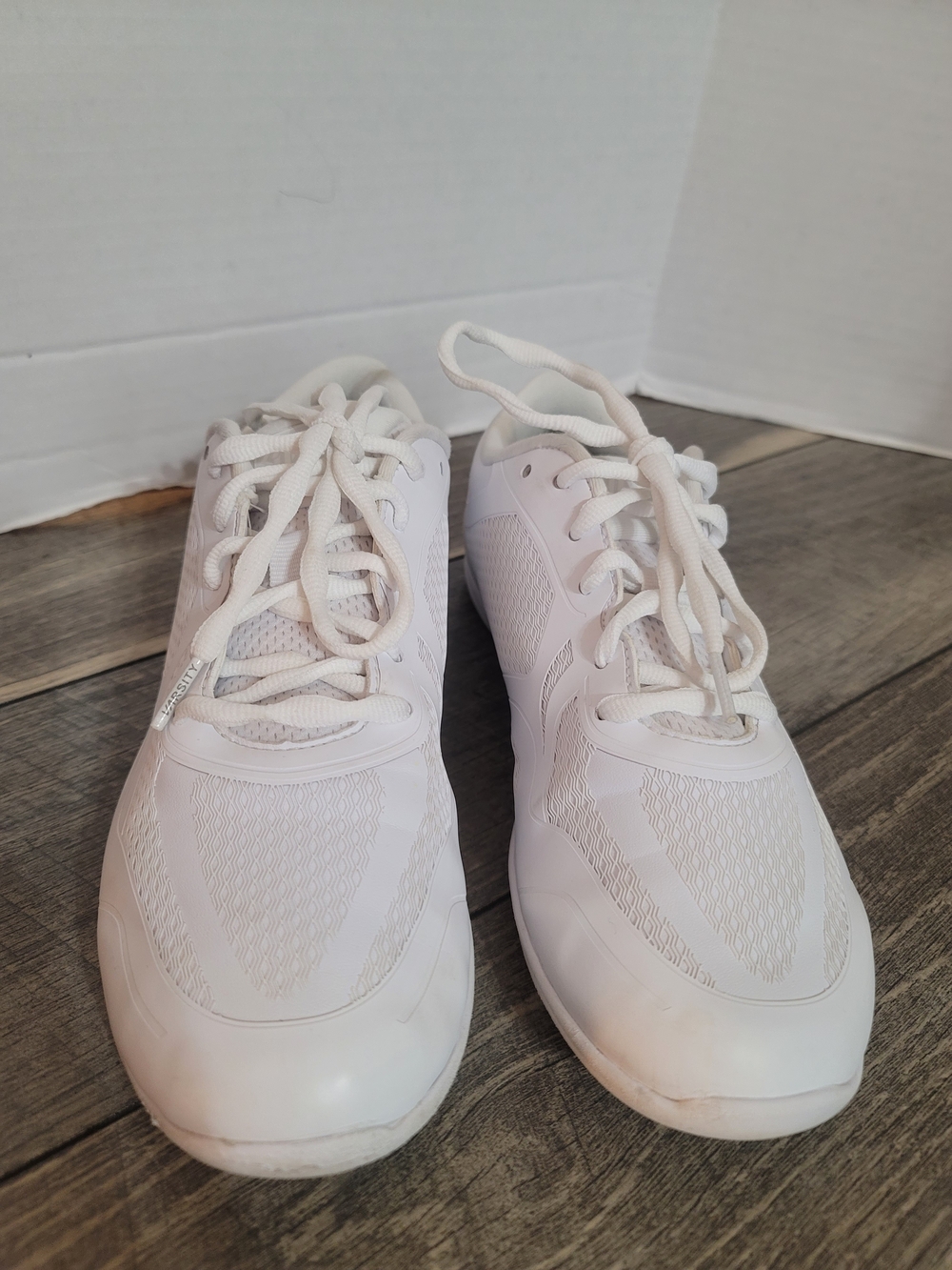 Varsity Kickoff Cheerleading Shoes Womens Lightweight Cheer Squad Sneakers White - Picture 2 of 11